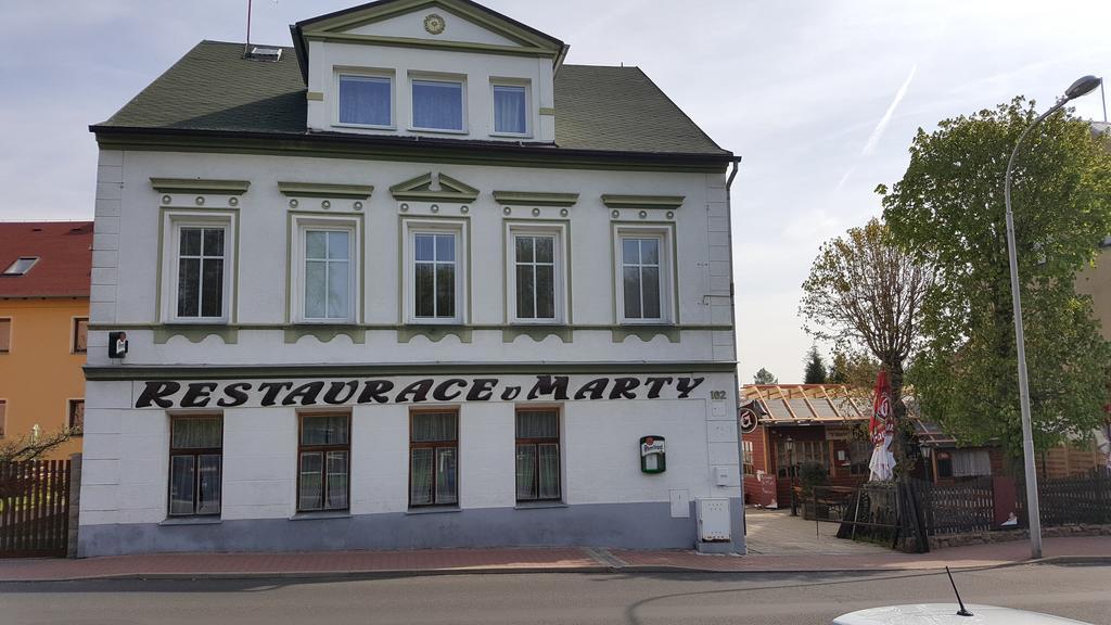 Restaurace U Marty Hotel Dubí Zewnętrze zdjęcie