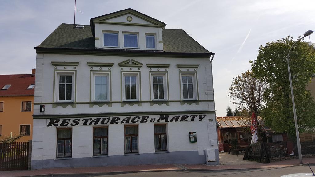 Restaurace U Marty Hotel Dubí Zewnętrze zdjęcie